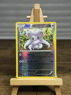 Cinccino 89/114 Black & White Base Set Reverse Holo Rare Pokemon Card - Image 1