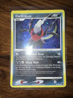 Pokemon Darkrai TCG Holo Rare Card Great Encounters 4/106 - Image 1