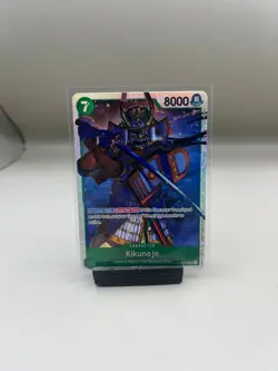 One Piece Card Game🏴‍☠COLOR: GREEN EB04-012 KIKUNOJO SR FOIL NM ENGLISH - Image 1