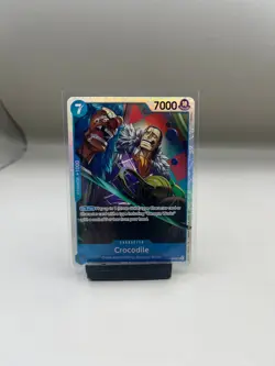 Crocodile OP09-046 Reprint SR ONE PIECE Tcg Card Game NM Blue - Image 1