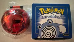 1999 Burger King Pokemon 23K Gold Plated Trading Card Poliwhirl Pokeball Sealed - Image 1