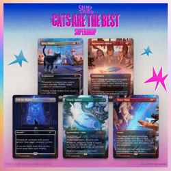 MTG Secret Lair Cats of Chaos FOIL Edition Cats are the Best Superdrop - Image 1