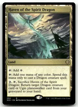 Haven of the Spirit Dragon #304 (NM) Starter Commander SCD Magic MTG - Image 1