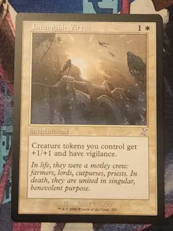 MTG TSR - Intangible Virtue (Retro Frame) - Image 1