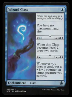Wizard Class 81 Adventures in the Forgotten Realms Magic: The Gathering - Image 1