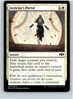Magic the Gathering Justiciar's Portal Ravnica Allegiance MTG Free Shipping! - Image 1