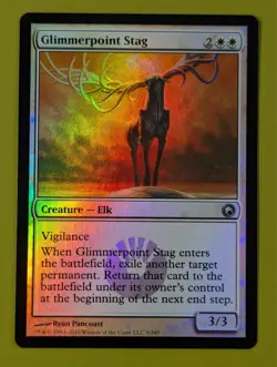 FOIL Glimmerpoint Stag x1 Scars of Mirrodin 1x Magic the Gathering MTG - Image 1