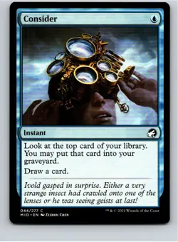 Magic the Gathering Consider Innistrad: Midnight Hunt MTG Free Shipping! - Image 1