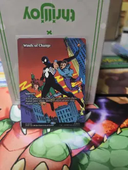 x1 Winds of Change - Borderless M MTG Marvel Universe M/NM, English - Image 1