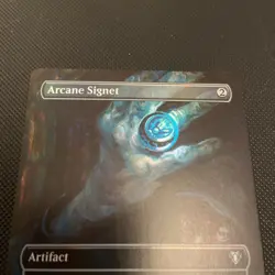 Arcane Signet (Borderless) Commander Masters Foil - Image 3