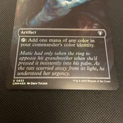 Arcane Signet (Borderless) Commander Masters Foil - Image 4