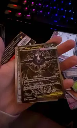 Mega Darkrai ex 116/084 Pitch Black SIR Pokemon TCG English - Image 3