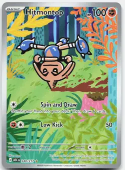 Pokemon TCG Hitmontop 240/217 ME: Ascended Heroes 2026 NM - Image 1
