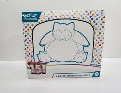 SPANISH SNORLAX ETB Pokemon TCG Scarlet & Violet 151 *OPEN BOX* - Image 1