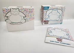 SPANISH SNORLAX ETB Pokemon TCG Scarlet & Violet 151 *OPEN BOX* - Image 3