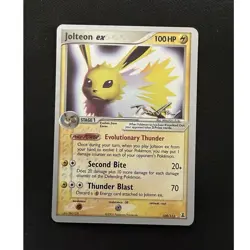 Pokemon TCG The Pokemon Company Jolteon ex 109/113 WC Decks Ultra Rare - Image 1