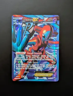 2013 Pokemon Black & White Plasma Freeze Deoxys EX Full Art Holo 111/116 - Image 1