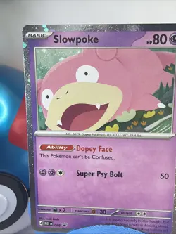 Pokemon TCG - Slowpoke Promo MEP 086 Pitch Black Checklane - NM - Image 3
