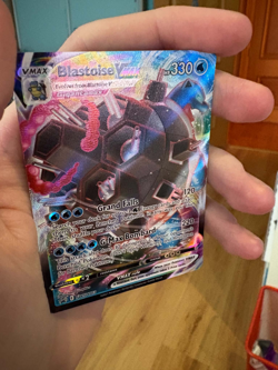 Blastoise VMAX SWSH103 Black Star Promo Mint Condition - Image 2