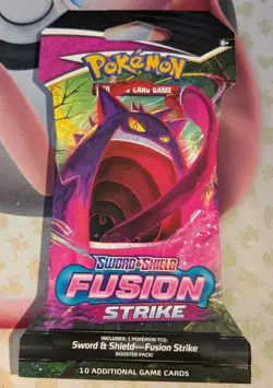 3 x Pokemon TCG Fusion Strike Sleeved Booster Packs Factory Sealed - Image 2
