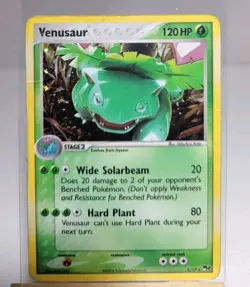 Venusaur 6/17 Rare POP Series 2 Pokemon Holo Damaged - Image 1
