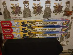 Pokemon Ascended Heros Focused Fighters Premium Collection Sealed Lot Of 3 Read - Image 3
