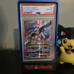 M Blastoise EX 102/108 Pokemon Holo English PSA 10 - Image 1