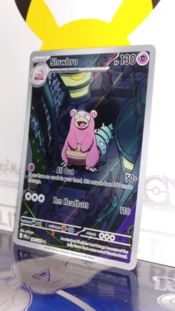 Pokemon TCG Pitch Black Slowbro 90/84 Full Art English Illustration Rare - NM - Image 4