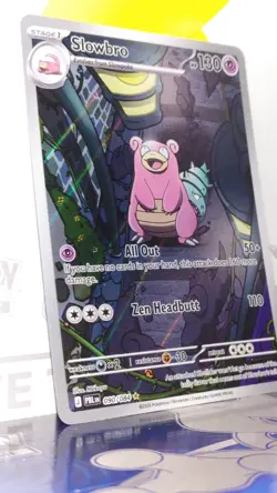 Pokemon TCG Pitch Black Slowbro 90/84 Full Art English Illustration Rare - NM - Image 5