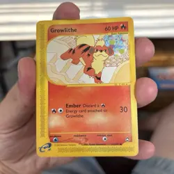 Growlithe Aquapolis 51/147 Holo Common 60 HP English 2002 - Image 1