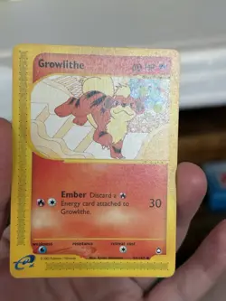 Growlithe Aquapolis 51/147 Holo Common 60 HP English 2002 - Image 2