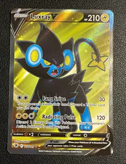 Pokemon TCG Luxray V 168/189 Full Art English - Astral Radiance! - Image 1