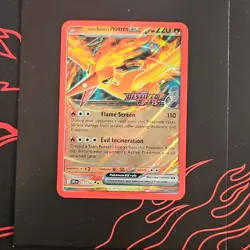 Pokemon TCG Destined Rivals Team Rocket's Moltres ex Holo Full Art Lot 3 - Image 2