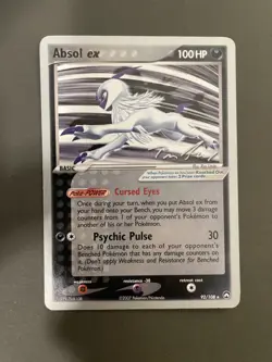 Pokemon TCG Absol ex World Championships Deck 2007 (Tom Roos) 92/108 Regular - Image 1