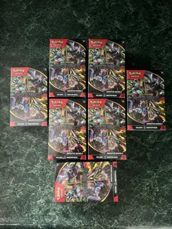 Pokemon TCG Pitch Black Booster Bundle Sealed Lot Of 7 - Image 1