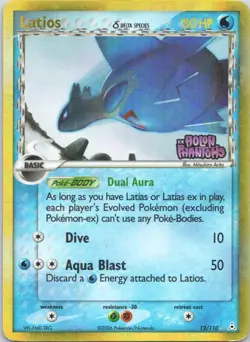 2006 Holon Phantoms Latios - 012/110 (Delta Species) Holo Rare #12/110 - Image 1