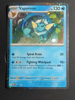 Vaporeon Flareon Jolteon Prismatic Evolutions Poster Collection Cosmic Promo Set - Image 2
