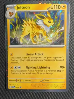 Vaporeon Flareon Jolteon Prismatic Evolutions Poster Collection Cosmic Promo Set - Image 4