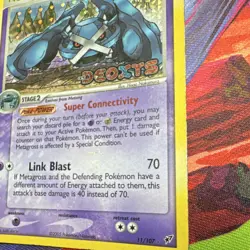 The Pokemon Company Metagross 11/107 Deoxys Stamped Reverse Holo Rare - Image 4