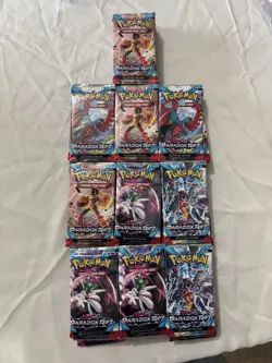 Random Pokemon Paradox Rift Booster Pack x150 Scarlet & Violet N683A/N683B - Image 1