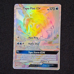 Pokemon TCG SM-Burning Shadows Tapu Fini GX 152/147 Secret Holo FA 170HP Eng - Image 1