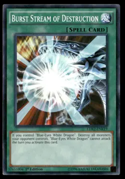 Burst Stream of Destruction Structure : Blue-Eyes White Destiny SDWD-EN024 LP - Image 1