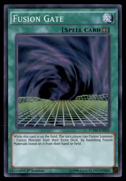 Fusion Gate Fusion Enforcers FUEN-EN050 Super Rare Yugioh Lightly Played - Image 1