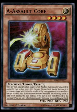 A-Assault Core Structure Deck: Seto Kaiba SDKS-EN001 Super Rare Yugioh LP - Image 1