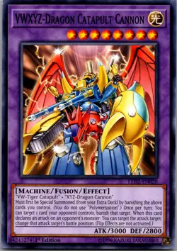 VWXYZ-Dragon Catapult Cannon LED2-EN028 Legendary Duelists: Yu-Gi-Oh LP - Image 1