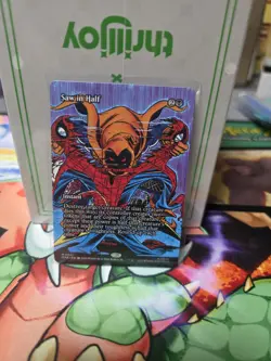 Saw in Half 0021 Borderless MTG Spider-Man Non-Foil NM/M - Image 1
