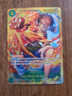 Monkey.D.Luffy (118) OP13-118 Carrying On His Will Foil - Image 1