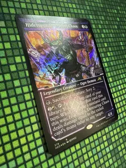 MTG Hidetsugu, Devouring Chaos #378 Foil Showcase R Kamigawa: Neon Dynasty (NEO) - Image 2
