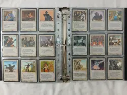 Complete Fallen Empires Set 187/187 MTG 1994 All Art Variations M-LP Mainly Mint - Image 2