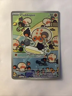 Pokemon TCG Clobbopus 207/191 Surging Sparks Illustration Full Art Mint/NM - Image 1